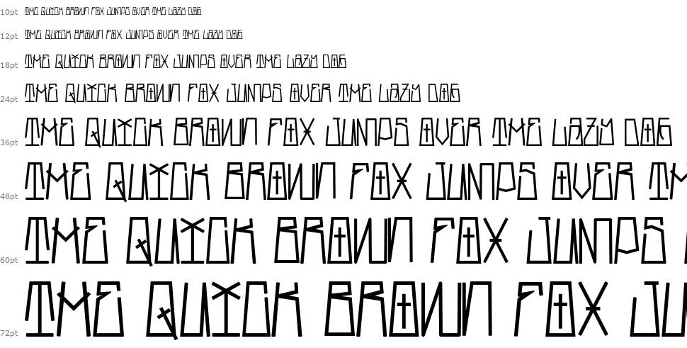 Skiny Smile font Waterfall