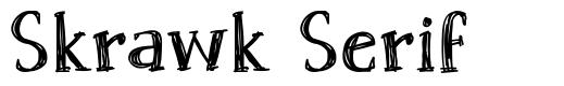 Skrawk Serif fuente
