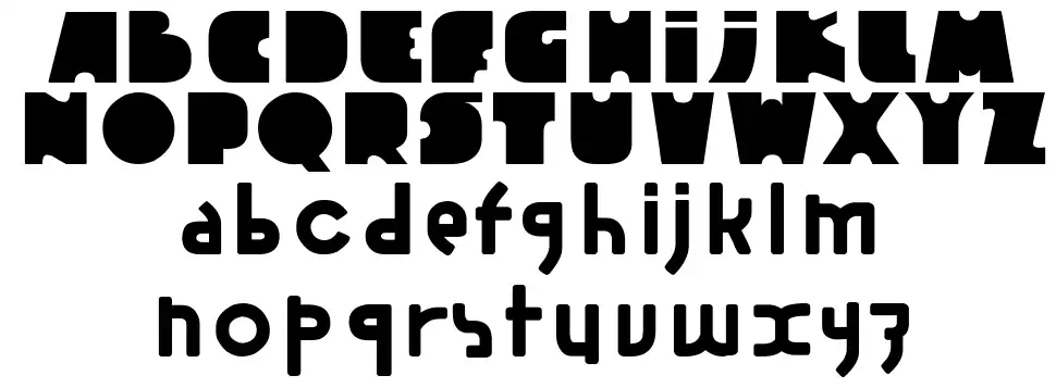 Skull Font 00font specimens