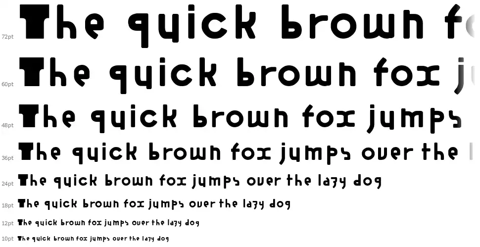 Skull Font 00font waterfall