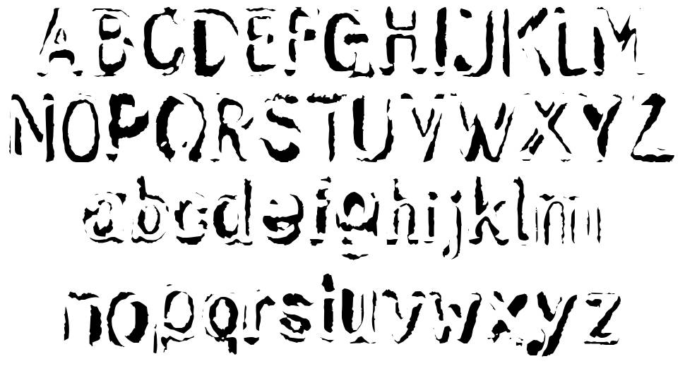 Skwieker フォント 標本