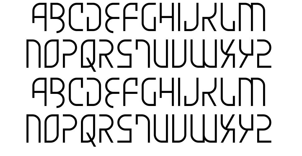 Skydiver On The Wing font specimens