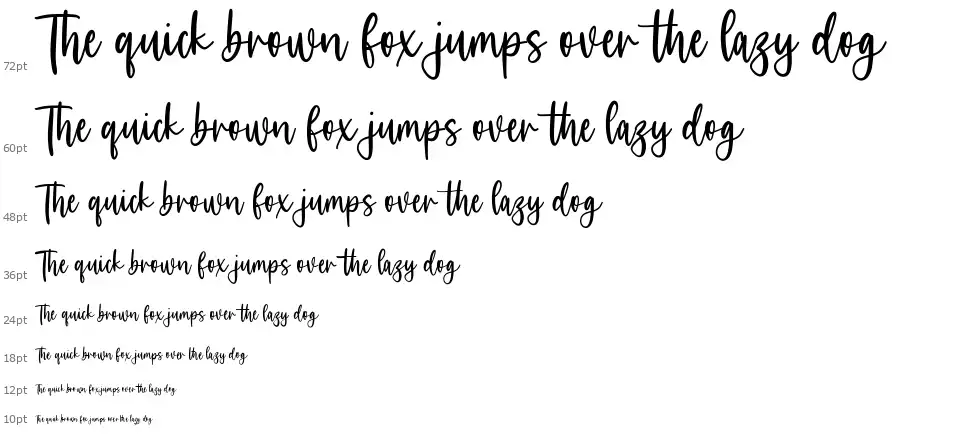 Skyeeloft font Waterfall