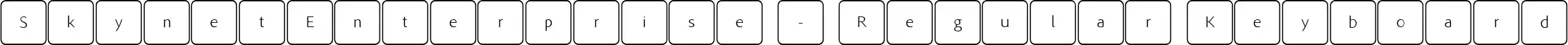 Skynet.Enterprise - Regular Keyboard
