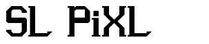 SL PiXL písmo