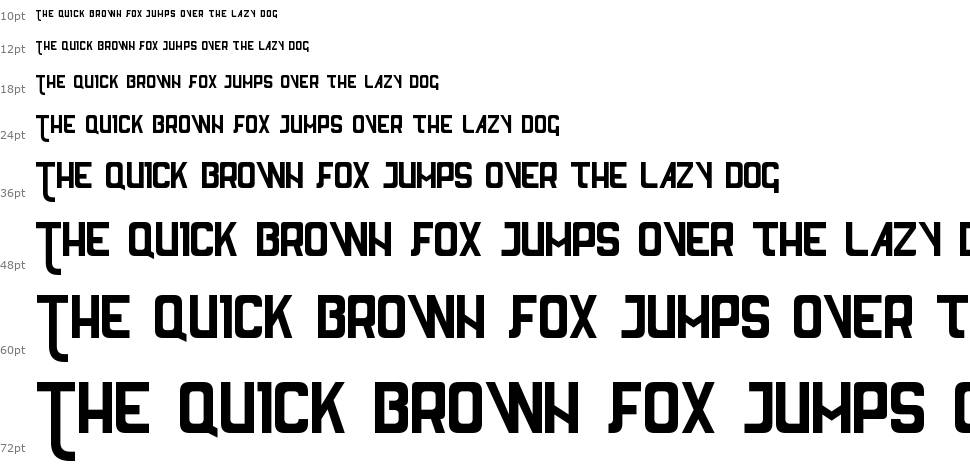 SL Thank You For The Venom font Waterfall