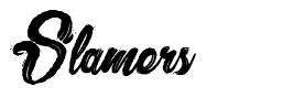 Slamers шрифт