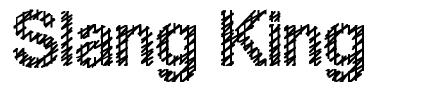 Slang King 字形