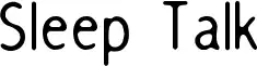 Sleep Talk