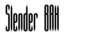 Slender BRK шрифт