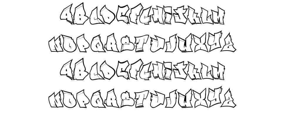 SLiCk font specimens