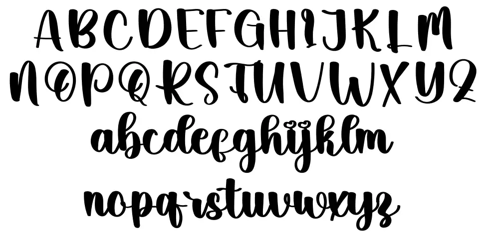 Slimsimplefont specimens