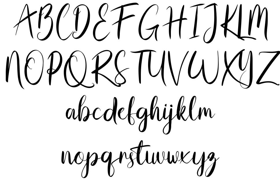 Slotip font specimens