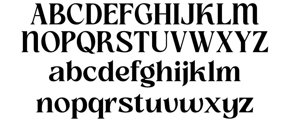 Slow Bar Storiesfont specimens