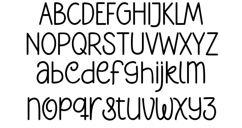 Slowly Lovely Script font specimens