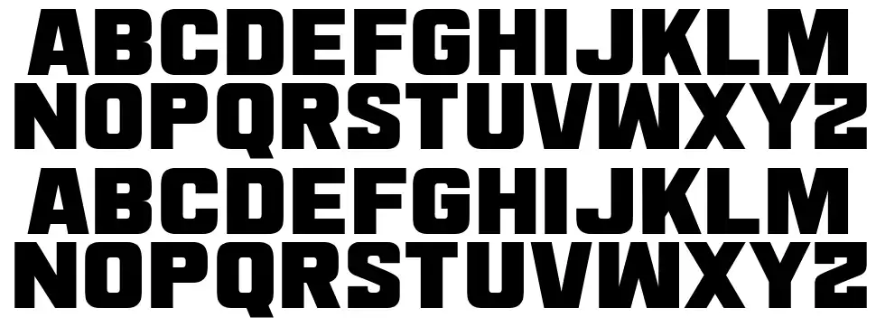 Smack Laideth Down 2019font specimens