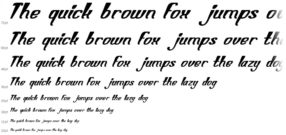 Smart Talkfont waterfall