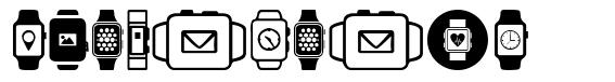 Smartwatch шрифт