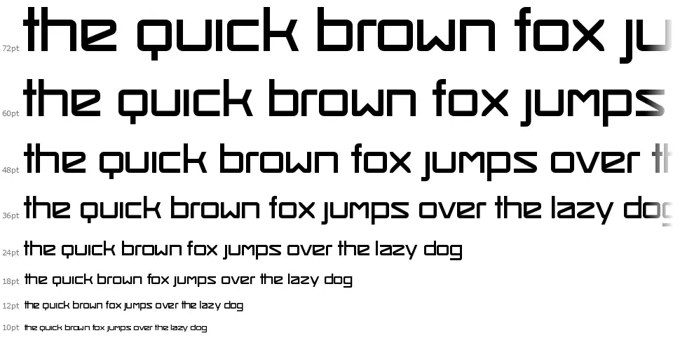 Smash Hitfont waterfall