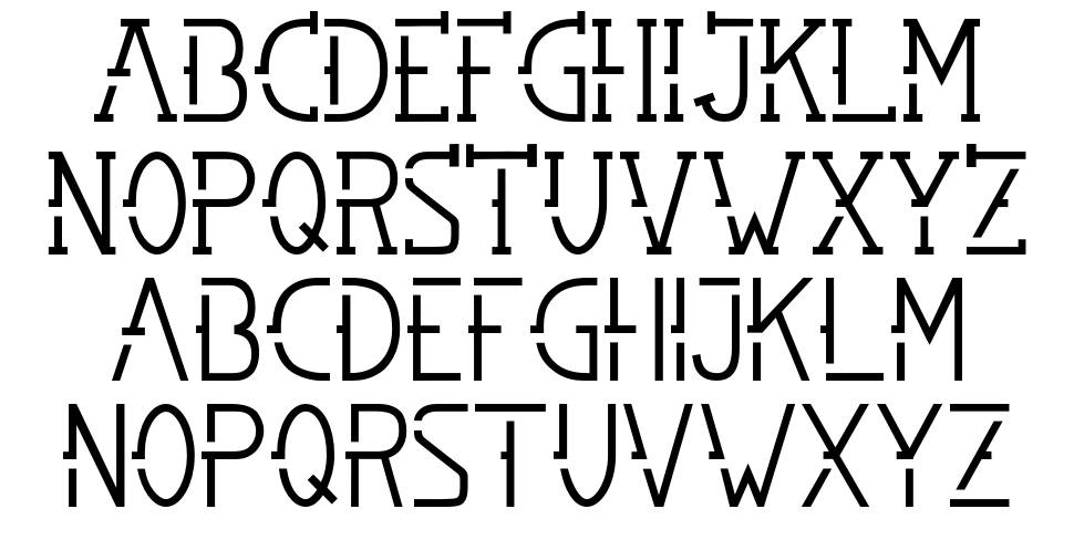 SMBRN font Örnekler