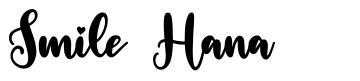 Smile Hana font