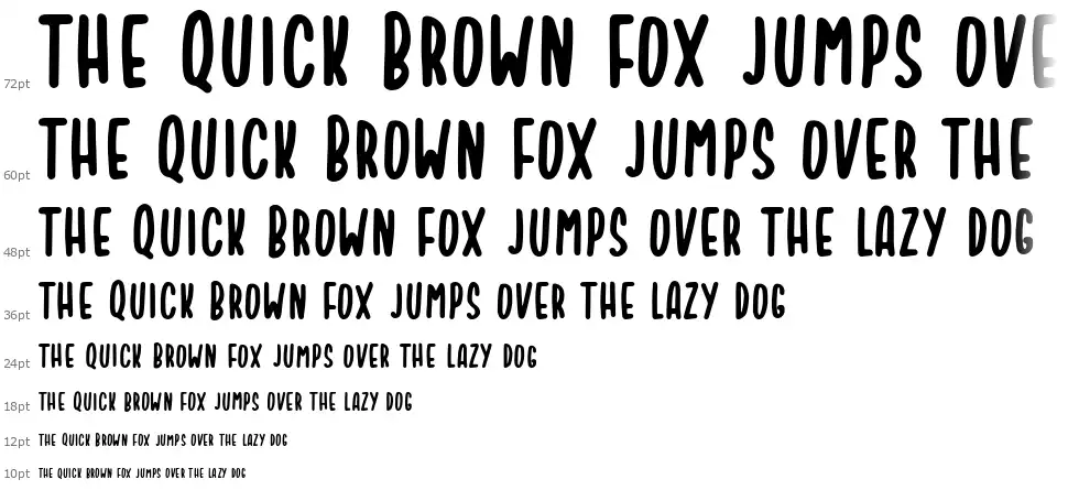 Smilecakefont waterfall
