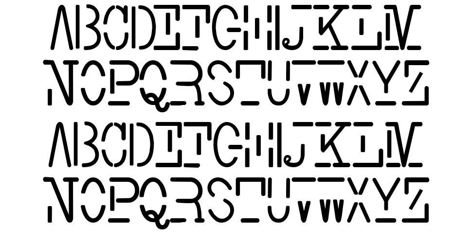 Smith Typewriter font specimens