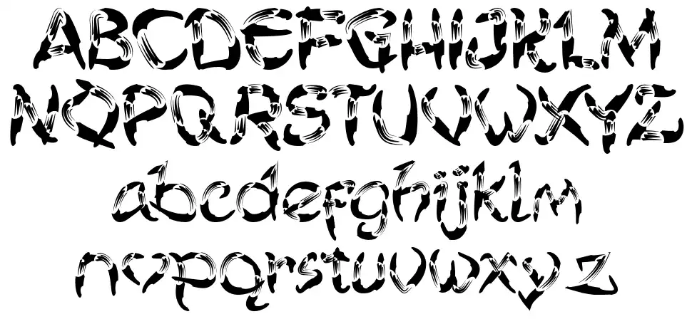 Smooglyfont specimens