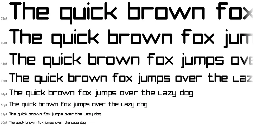 Smooth Line 7font waterfall