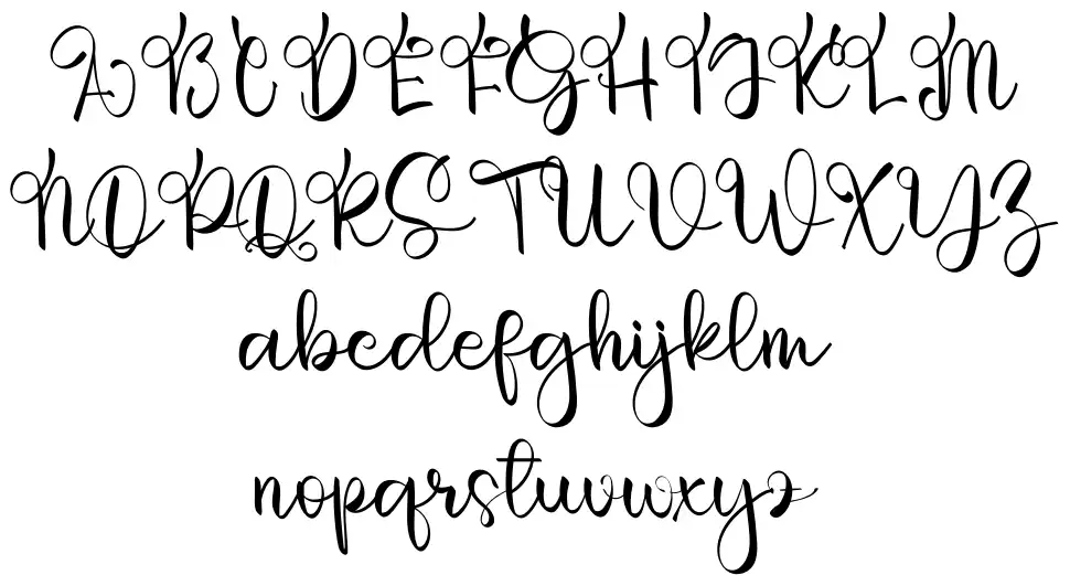 Smoothingfont specimens