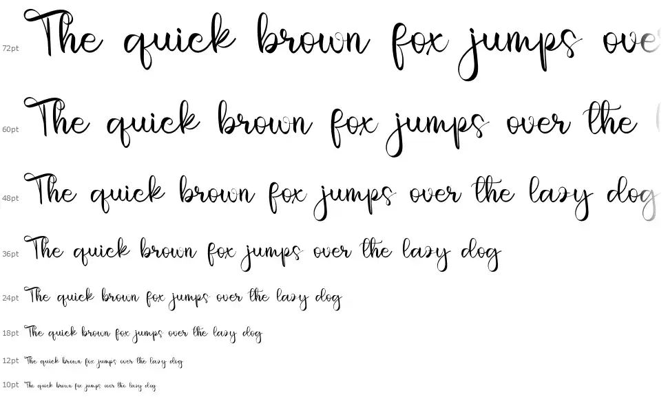 Smoothingfont waterfall