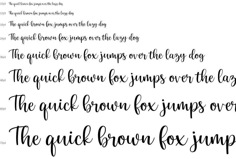 Smoothy Butter font Waterfall