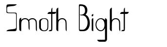 Smoth Bight font