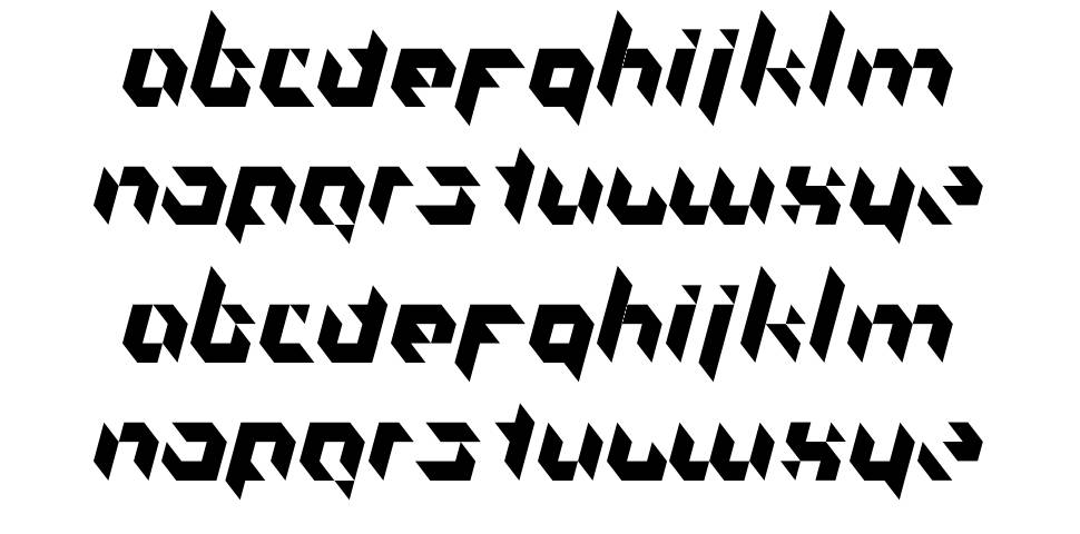 SMPRVL font specimens