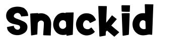 Snackid font