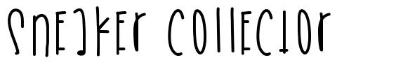 Sneaker Collector font