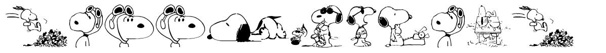 Snoopy Dings 字形
