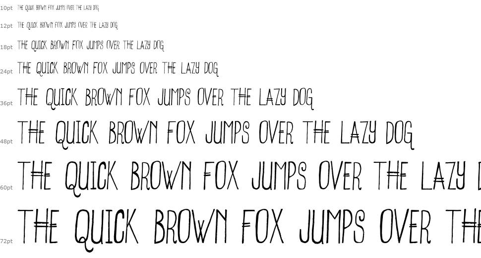 Snow Fox schriftart Wasserfall