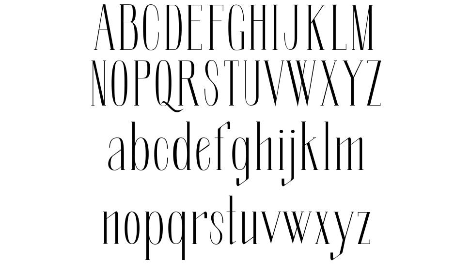 Soberba Serif písmo Exempláře