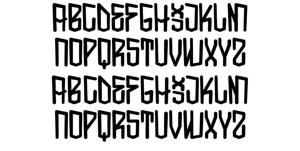 SoCal font Örnekler