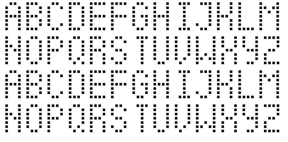 Soccer Scoreboard 字形 标本