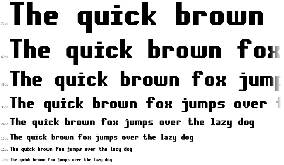 Soft Lines 7font waterfall