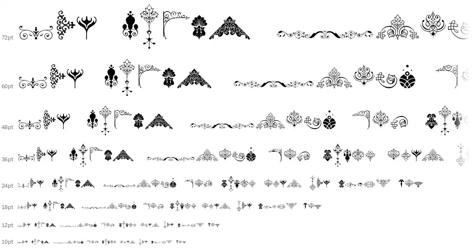 Soft Ornaments Eleven font by Intellecta Design FontRiver