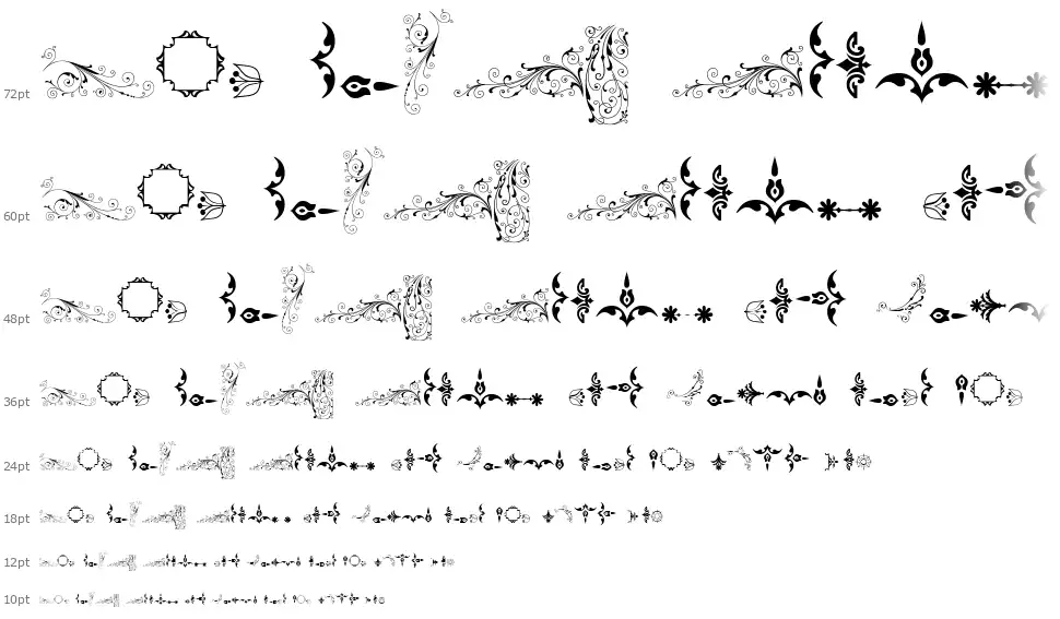 Soft Ornaments Six font by Intellecta Design FontRiver