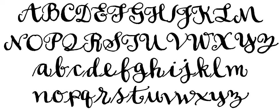 Soft Scriptfont specimens