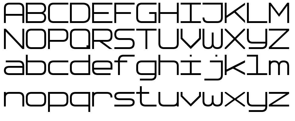 Software Tester 7 font specimens