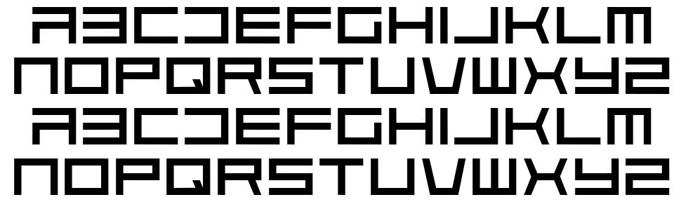 Solaria font Örnekler