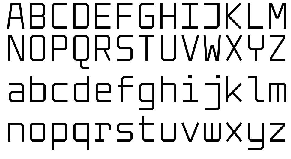 Solid Mono font