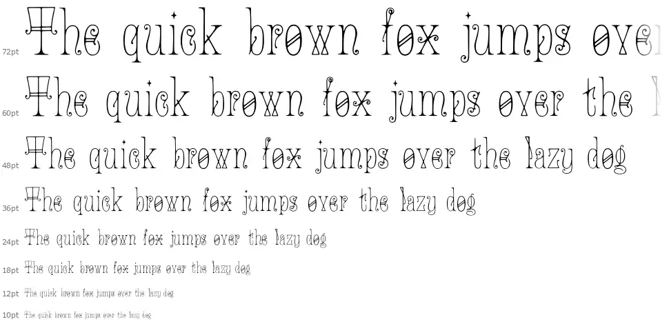 Solo's Heather Lightface Waterfall Solo's Heather Lightfacefont waterfall