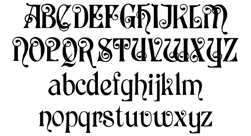 Solo's Pacific Specimen Solo's Pacificfont specimens